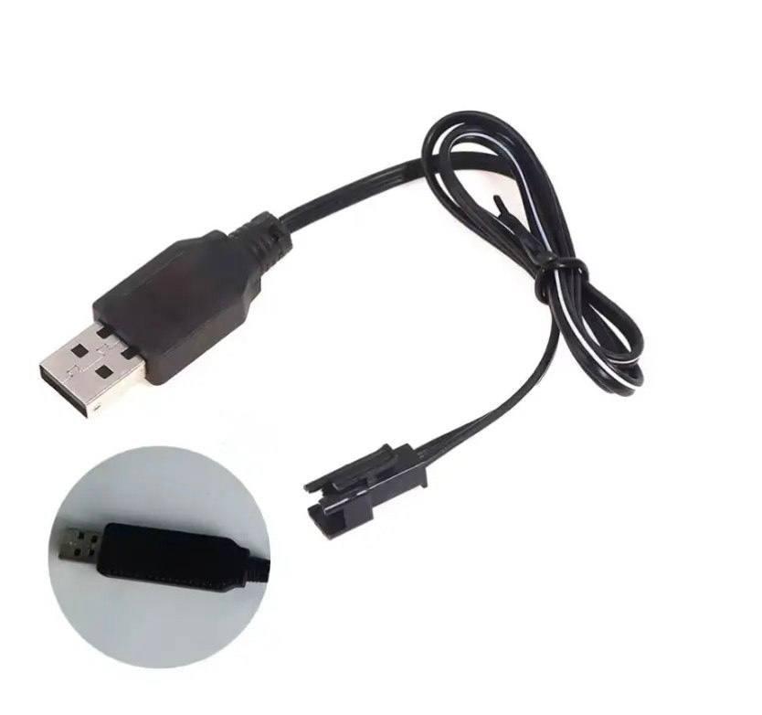 USB кабель 3.6V для заряджання акумулятора іграшок / машинок 2Pin, фото 1