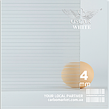 Стільниковий полікарбонат 2100Х3000Х3 mm OSCAR White прозорий Сербія, фото 2