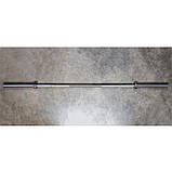 Гриф олімпійський EasyFit 2.2 м до 450 кг для кросфіту та пауерліфтингу, фото 4