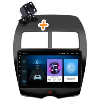 Магнітола для Mitsubishi ASX 2010-2016 на Android | Сенсорний екран, GPS, Bluetooth, камера заднього виду