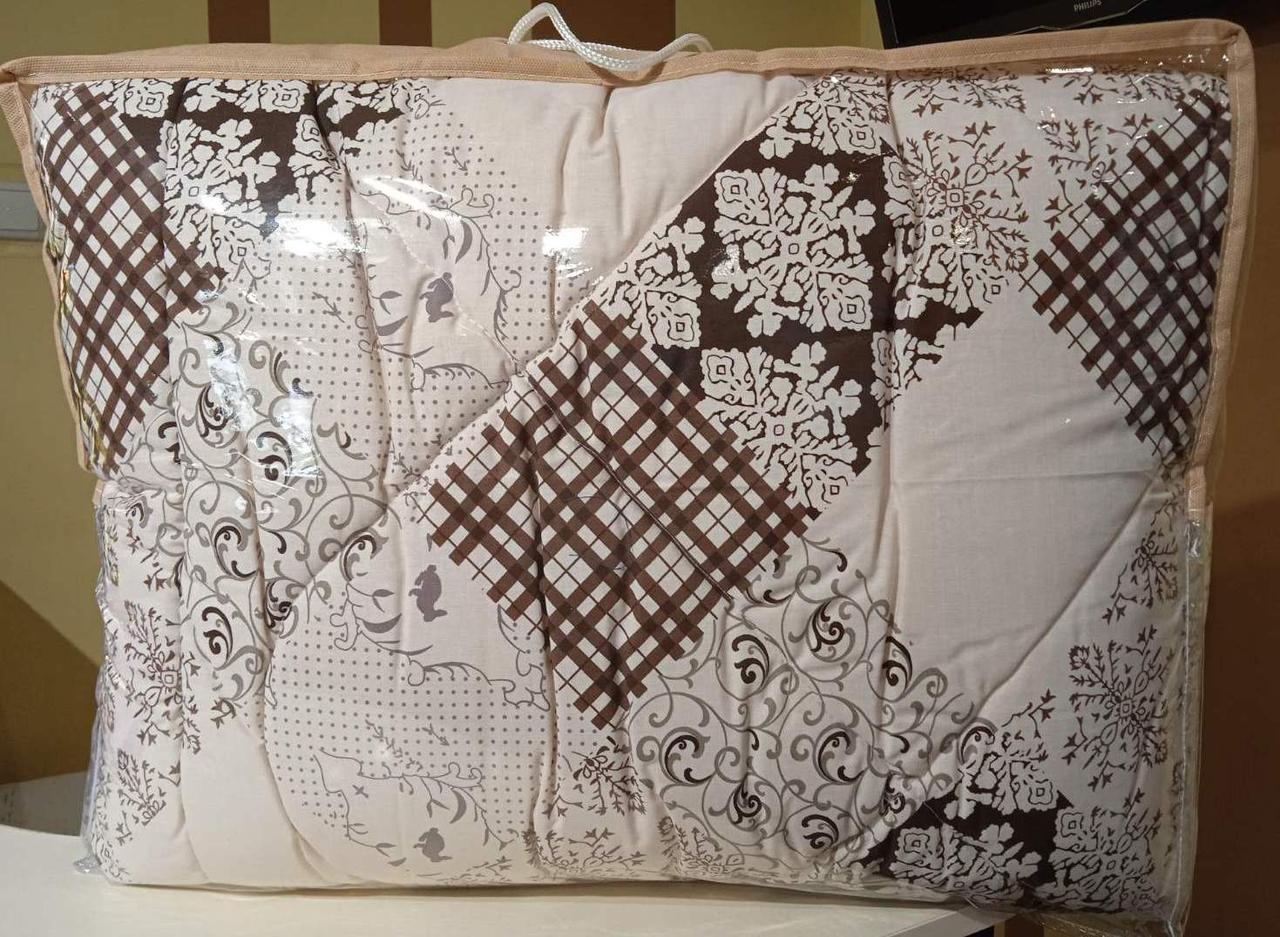 Ковдра з овечої вовни в бязі 220x200 см, фото 1