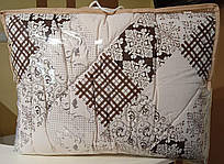 Ковдра з овечої вовни в бязі 220x200 см