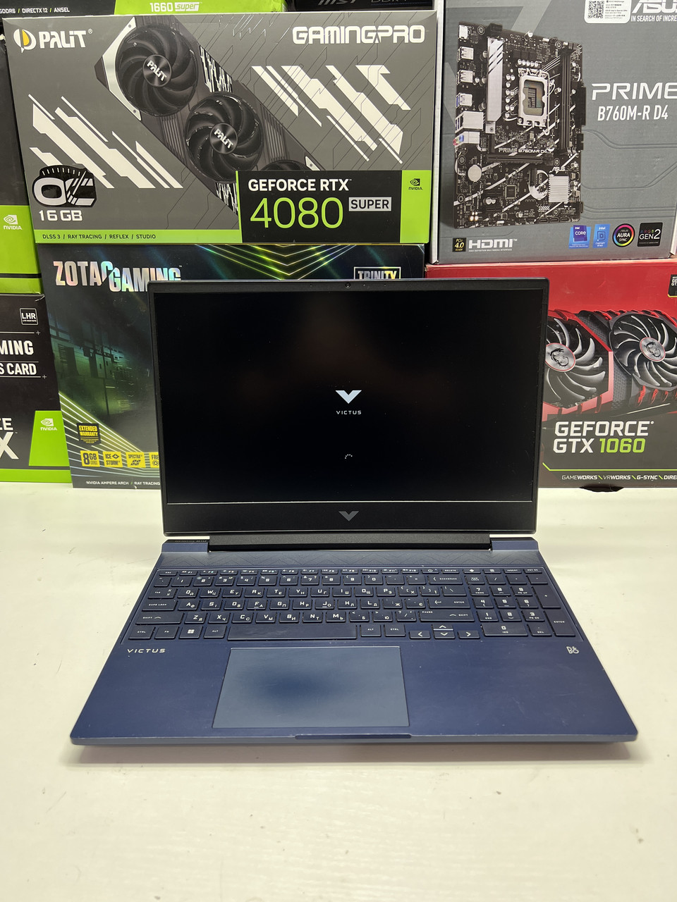Ігровий ноутбук  HP Victus 15 - 15 'FHD|144hz | i5-13420h| RAM 16GB| SD 500GB| Nvidia RTX 3050 6gb