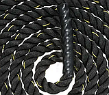 Канат EasyFit для інтенсивного кросфіту 9 м, обважнений., фото 2