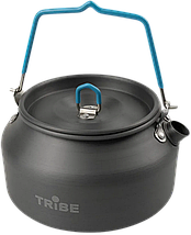 Tribe Kettle Alu T-FI-0013 Grey, 1 л | Легкий туристичний чайник з анодованого алюмінію - для пальника, плити чи багаття, фото 5