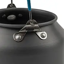 Tribe Kettle Alu T-FI-0013 Grey, 1 л | Легкий туристичний чайник з анодованого алюмінію - для пальника, плити чи багаття, фото 3