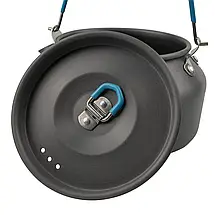 Tribe Kettle Alu T-FI-0013 Grey, 1 л | Легкий туристичний чайник з анодованого алюмінію - для пальника, плити чи багаття, фото 4