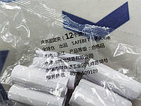 Затискачі для простирадл універсальні 12 шт білого кольору. Фіксатори для постільної білизни, фото 8