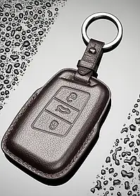 Шкіряний чохол для ключа Skoda TM-6677