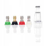 Мийка високого тиску для дому KRAFT&DELE 250 бар 2500 Вт Універсальна побутова міні мийка для автомобіля, фото 10