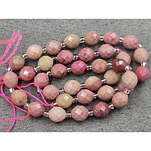 Намистини Родоніт 8*10мм