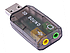 USB звукова карта virtual 5.1 grey, фото 2