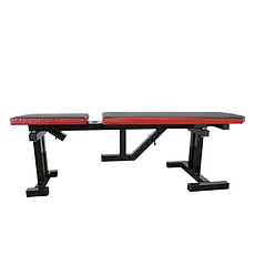 Лавка для жиму регульована 40 на 40 мм + Стійки з упорами 50 на 50 мм + бруси + штирі для блінів, фото 2