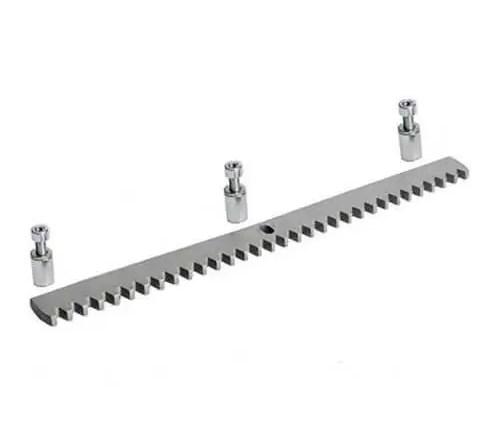 Зубчаста рейка 30×8 мм, модуль 4, зі зварним кріпленням