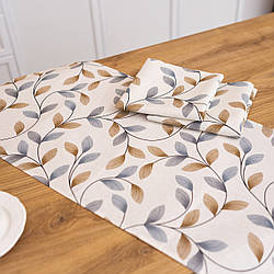 Рушник бавовняний Листочки 75х35 см