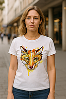 Жіноча футболка з принтом Лисичка Push IT