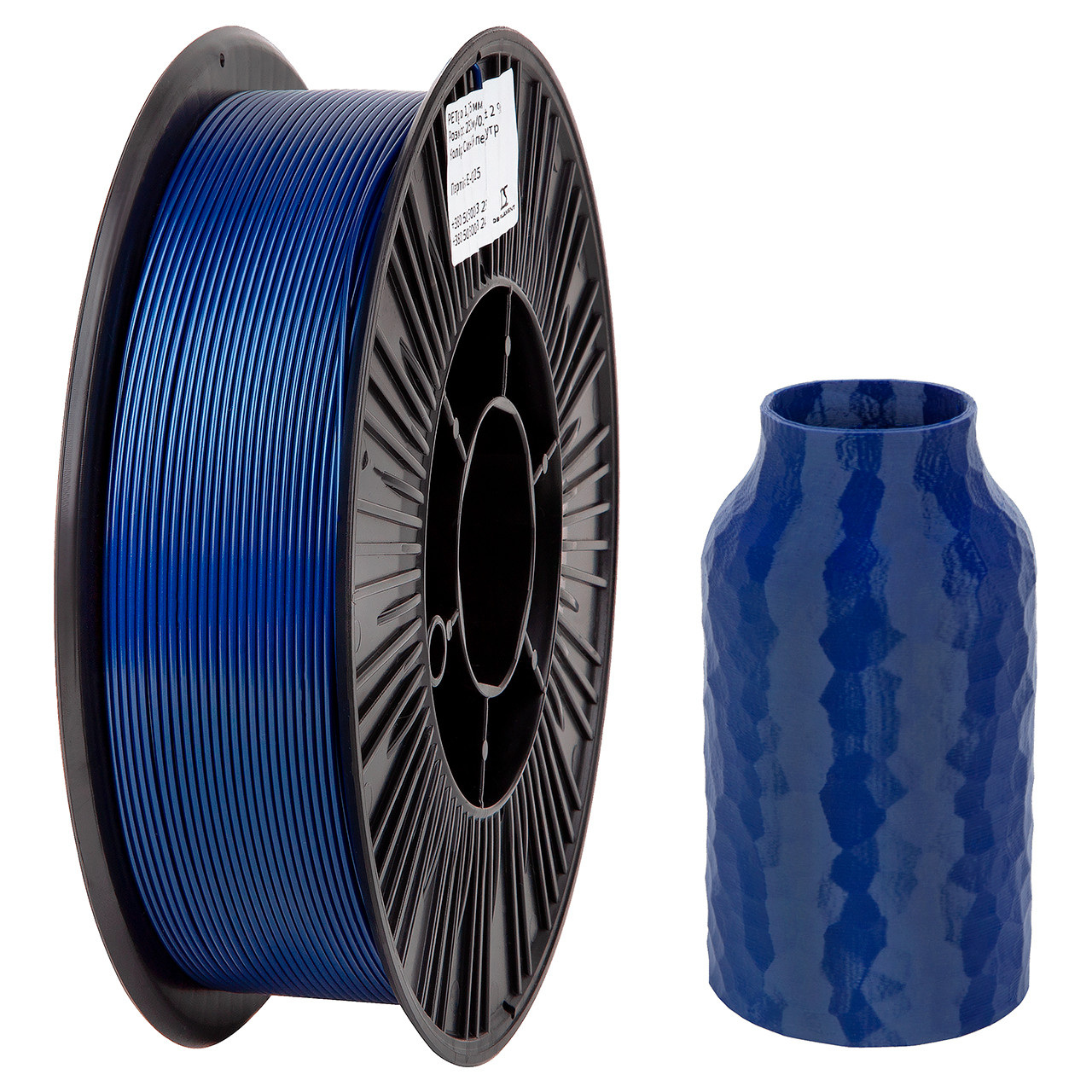 філамент для 3D-друку DSF PETG Blue Pearl, Classic Spool, 1.75мм, 0.78кг, 250м
