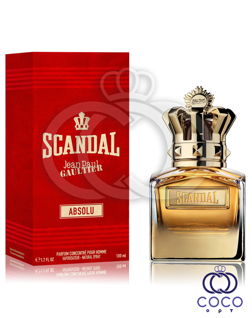 Парфумована вода Jean Paul Gaultier Scandal Absolu Pour Homme 100 Ml, фото 1