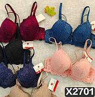 Бюстгальтери Чашка В. ліфчики Мікрофібра-Павовна, спідня білизна (2701)