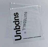 Глянцевий SLIDER пакет 30x40 см Пакети слайдери поліетиленові прозорі Пакети з логотипом, фото 5