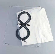 Глянцевий SLIDER пакет 30x40 см Пакети слайдери поліетиленові прозорі Пакети з логотипом, фото 2