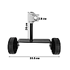 Колісна насадка на тример для трави, колеса для тримера або мотокоси, фото 2