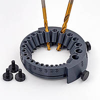 Посилена накладка на болгарку 125мм для заточування свердел 2-13.5 мм. Точилка для свердел