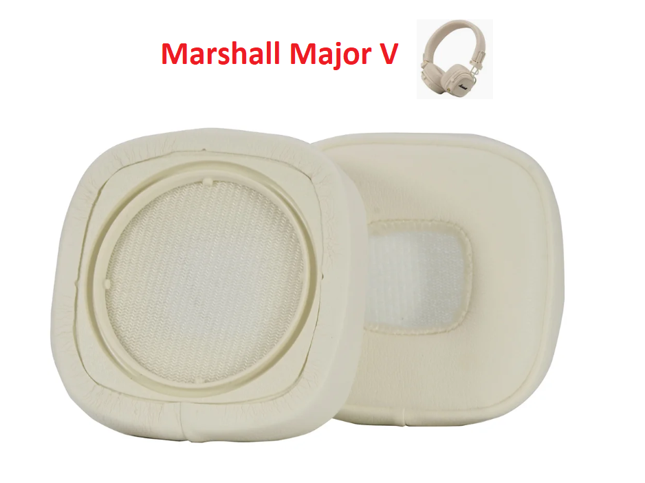 Амбушури для навушників Marshall Major V 5 Major IV 4 Колір Білий White, фото 1
