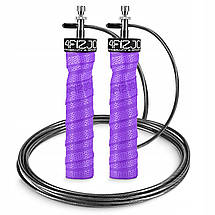 Скакалка швидкісна для кросфіту 4FIZJO Speed Rope PRO+ 4FJ0246 Poland, фото 2