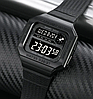 Годинник чоловічий спортивний наручний Skmei 2022 (Чорний з чорним циферблатом), фото 5
