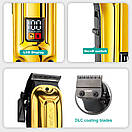 Акумуляторна машинка для стриження (clipper) VGR V-138 GOLD, 4 насадки, 7000 RPM, 2500 mAh, LED display, фото 8