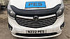 Дефлектор капоту Opel Vivaro 2015-2019/Nissan NV300 2016- короткий EuroCap 6081K062, фото 3
