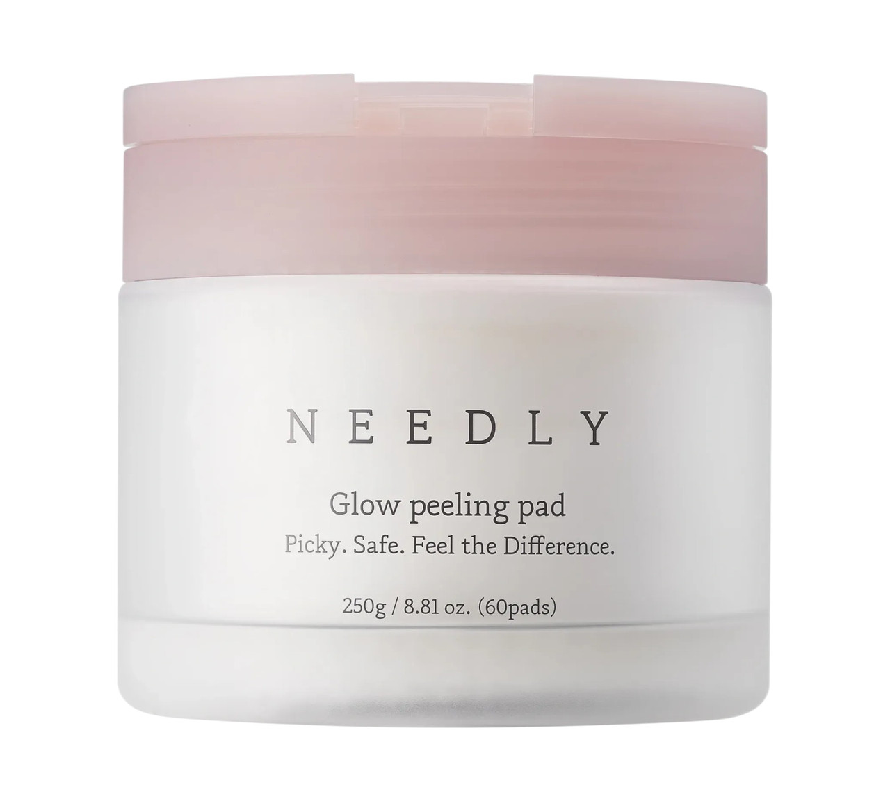 Пілінг-педи Needly Glow peeling pad 60 шт. для оновлення та сяйва проблемної шкіри, фото 1