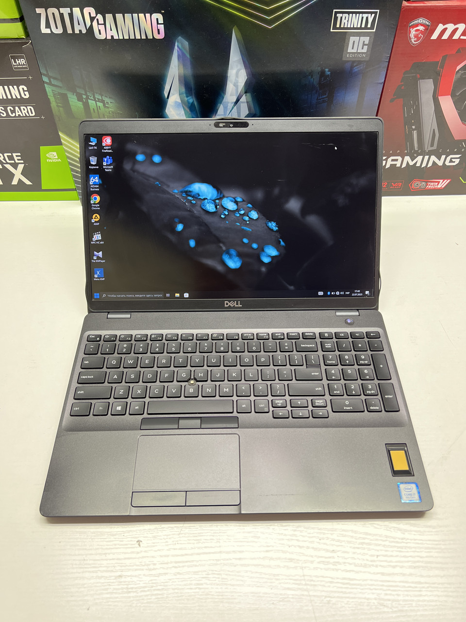 Ноутбук Dell Latitude 5500 -15.6"  FHD | Intel Core i7-8665U|RAM 16GB| 256GB SSD | intel hd|