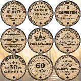 Дубова Бочка 50 л. для Витримки Вина, Віскі, Коньяку. Бочка Колотий Дуб, Обручі Нержавіюча Сталь, фото 7