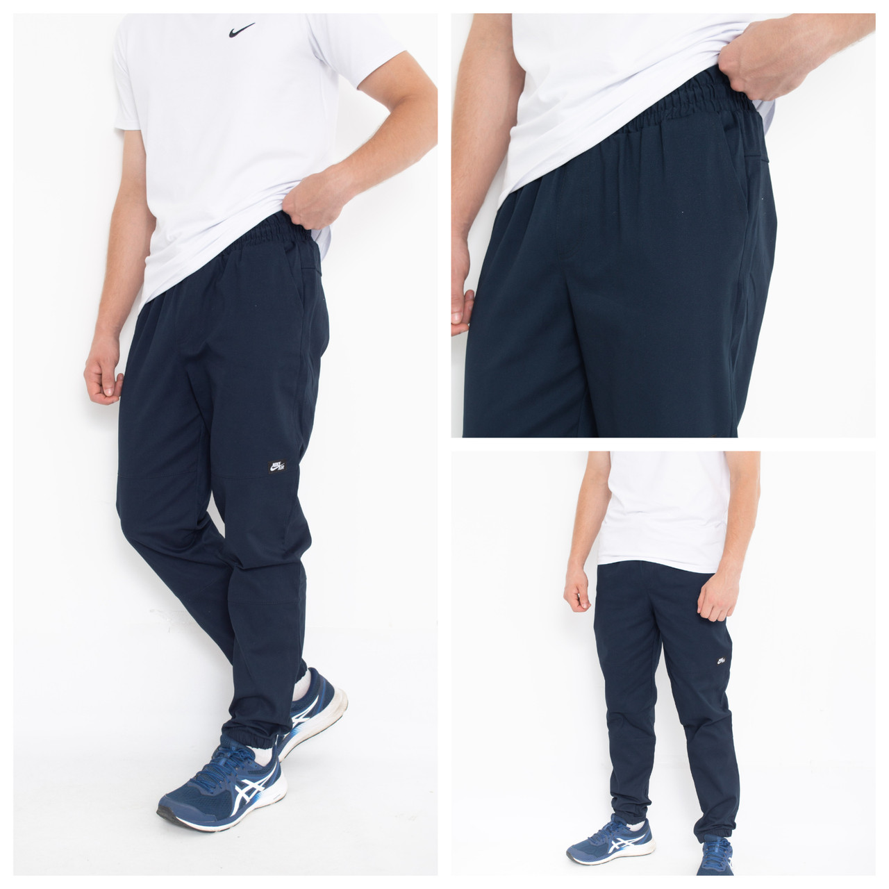 Штани Котон Nike темний синій