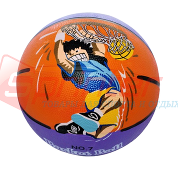 М'яч баскетбольний SPRINTER No7 2047.Жовто-фіолетовий.