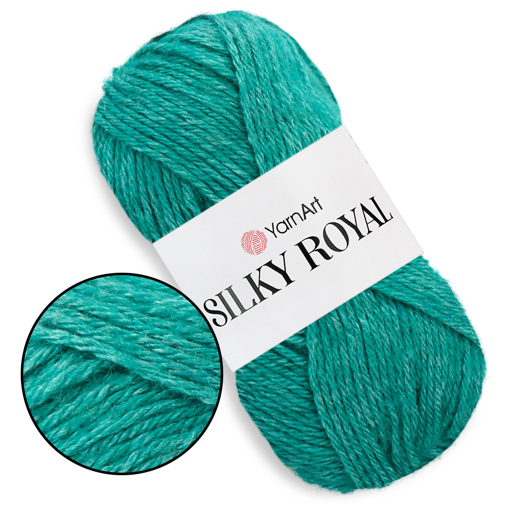 YarnArt Silky Royal, Смарагд No439, фото 1