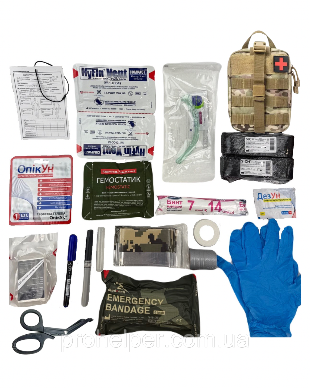 Аптечка укомплектована зразка НАТО №2 в підсумку зі швидким скидом Мультикам, фото 1