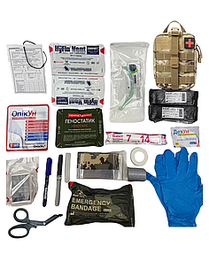 Аптечка укомплектована зразка НАТО №2 в підсумку зі швидким скидом Мультикам