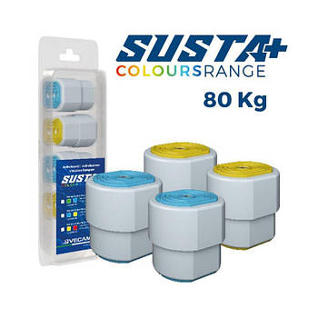 Антивібраційні вставки для кондиціонерів. Віброопори 9898-035 Vecamco серія SUSTA PLUS ColoursRange