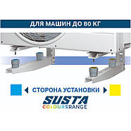 Антивібраційні вставки для кондиціонерів. Віброопори 9898-035 Vecamco серія SUSTA PLUS ColoursRange, фото 3