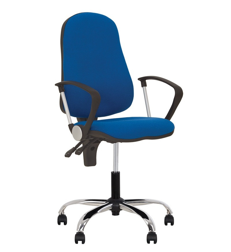 Крісло офісне Offix GTP CHR68 тканина C-06 синя (Новий Стиль ТМ)