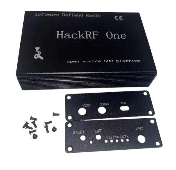 Алюмінієвий корпус для HackRF One SDR трансивера — чорний, металевий, фото 1