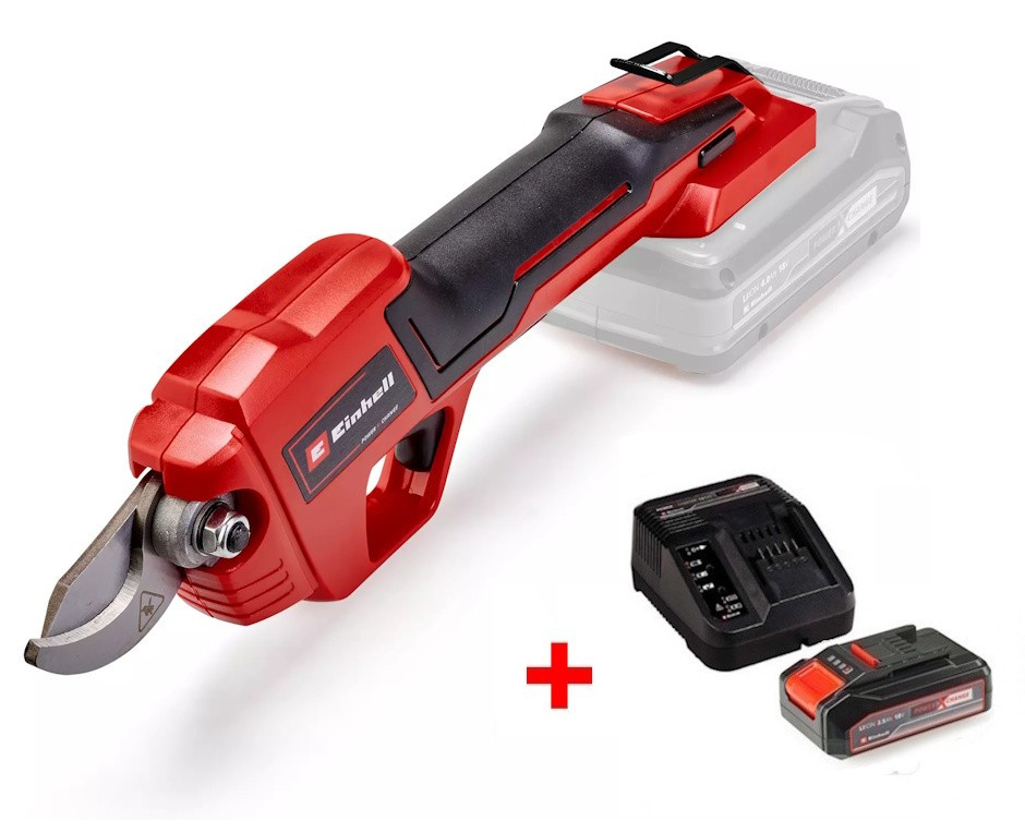 Секатор акумуляторний Einhell GE-LS 18 Li Kit(Безкоштовна доставка), фото 1