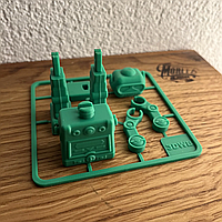 3dwb Робот картка-іграшка для самостійної збірки