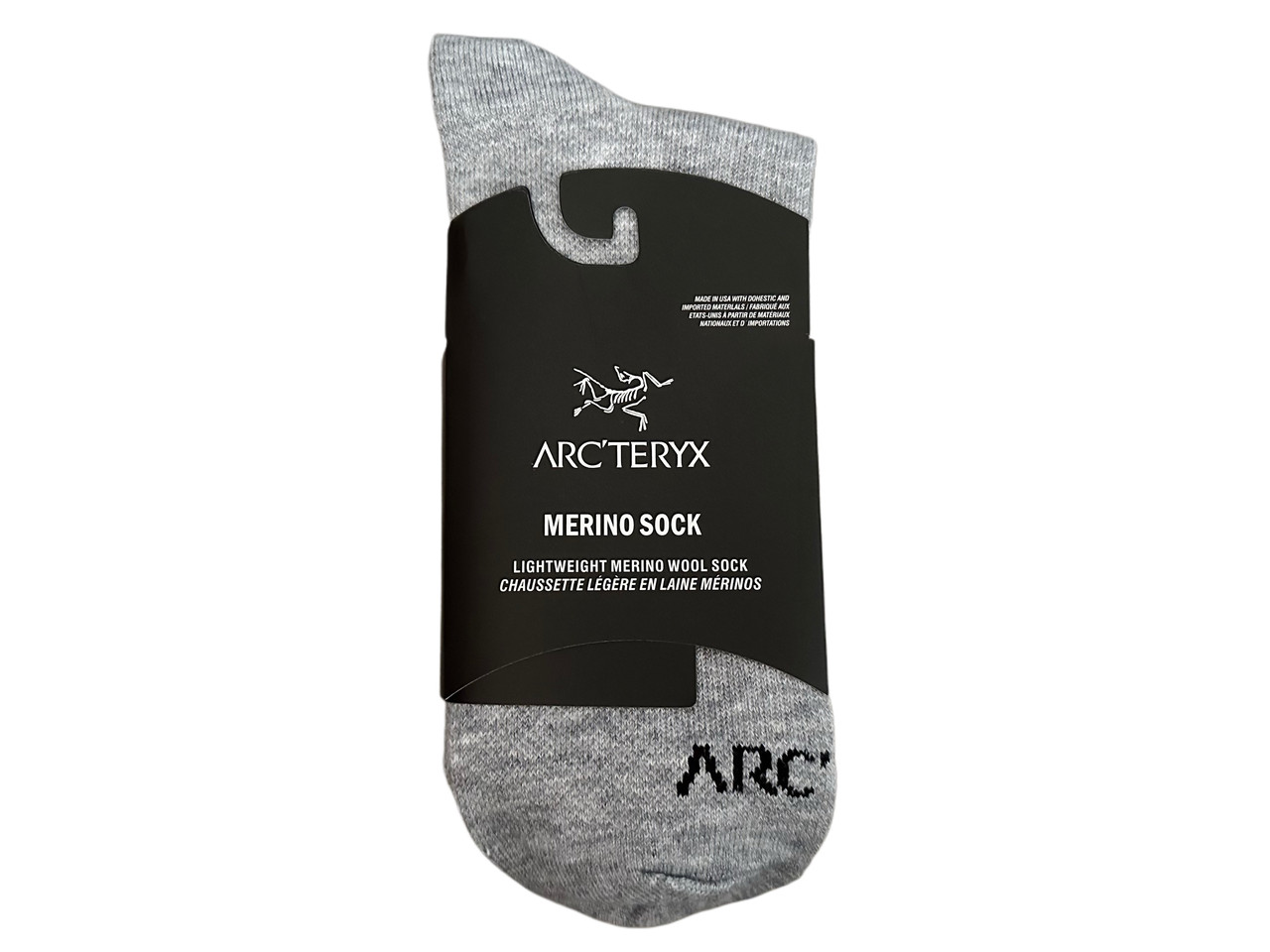 Чоловічі шкарпетки Arc’teryx Merino Wool Lightweight 3/4 Crew Sock, фото 1