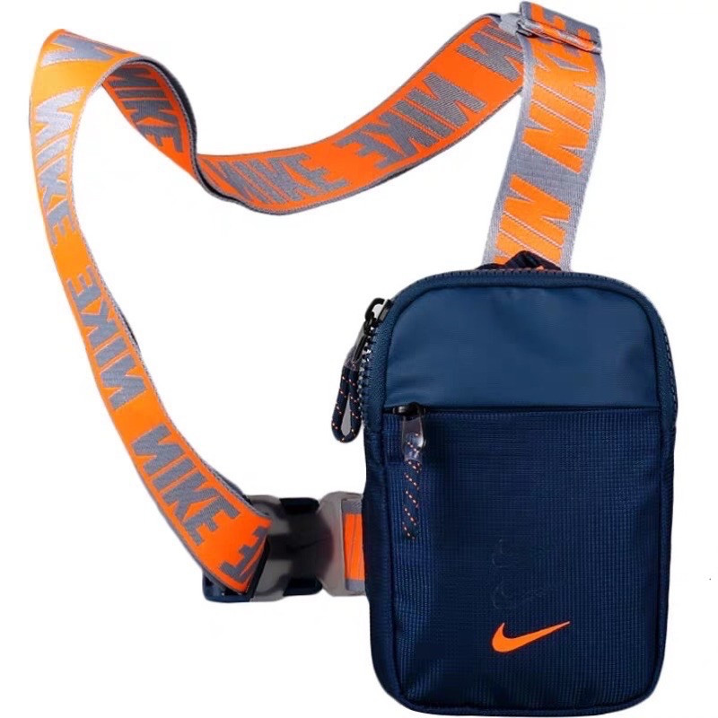Сумка через плече Nike синій розмір 11*17*3, фото 1