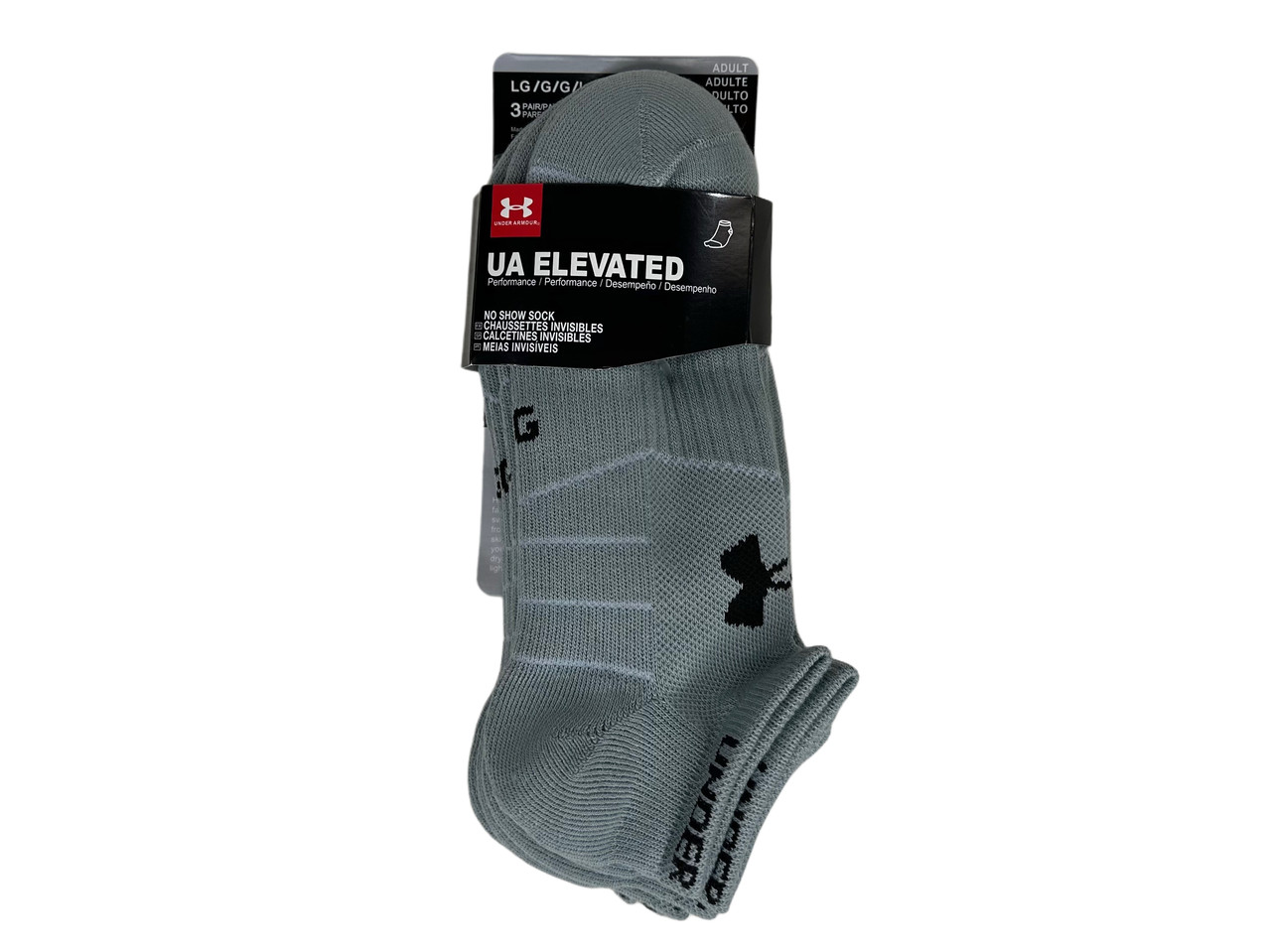 Шкарпетки спортивні Under Armour Elevated сірі L (42-47), фото 1