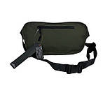 Сумка-бананка, поясна сумка Stone Island зелена, фото 2